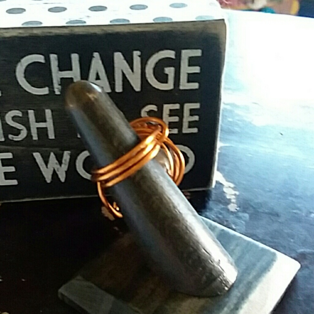 5 FOR  25 💜BOHEMIAN ARTIST RING 🎨🎭🎷 - Picture 3 of 4